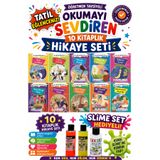 Ata Yayıncılık 1. Sınıf Öğretmen Tavsiyeli Okumayı Sevdiren 32 Sayfa 10 Kitaplık Hikaye Seti (Slime Set Hediyeli)