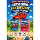 Ata Yayıncılık 1. Sınıf Soru Bankası Seti - 4 Yaz Tatilinde Tekrar Ediyorum 2. Sınıfa Geçenler İçin
