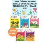 Ata Yayıncılık 1.sınıfa Giden Öğrenciler Için Rengarenk 5'li Hikaye Kitabı Seti