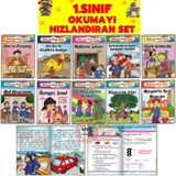 Ata Yayıncılık 1. Sınıflar Için Birbirinden Güzel Rengarenk 12'li Hikaye Seti