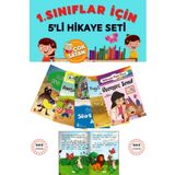 Ata Yayıncılık 1.sınıfların Severek Okuyacağı 5'li Hikaye Seti