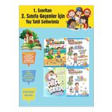 Ata Yayıncılık 1.Sınıftan 2.Sınıfa Geçenler İçin Ata Tatilde Seti (4 Kitap)(Eski Basım)
