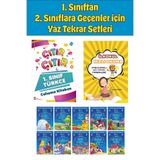 Ata Yayıncılık 1.Sınıftan 2.Sınıfa Geçenler İçin Hızlı Okuma ile Çıtır Türkçe Çalışma Kitabım+10 lu Hikaye Seti