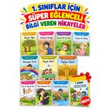 Ata Yayıncılık 1.ve 2.sınıflar Için Doğa Öyküleri 10'lu Hikaye Seti Değerlendirme Soru Kitapçığı