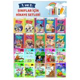 Ata Yayıncılık 1.ve2.Sınıflara Uygun Okumayı Sevdiren 32 Sayfalık 20 li Hikaye Seti