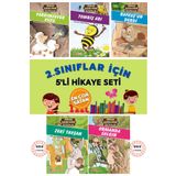 Ata Yayıncılık 2.sınıf Çocukların Zevkle Okuyacağı 5'li Hikaye Seti