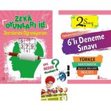 Ata Yayıncılık 2. Sınıf Zekâ Oyunları İle Derslerimi Öğreniyorum + Deneme Sınavı
