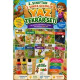 Ata Yayıncılık 2.sınıftan 3.sınıfa Geçenler Için Hikayelerle Yaz Tekrar Seti (Slime Set Hediyeli)