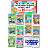 Ata Yayıncılık 3.ve 4.sınıflar Için Birbirinden Güzel 12'li Hikaye Kitabı Seti