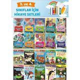 Ata Yayıncılık 3 ve 4.sınıflar Için Okumayı Sevdiren 64 Sayfa 20 Li Bilim Öyküleri Hikaye Seti - Hayır
