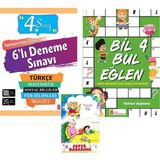 Ata Yayıncılık 4. Sınıf 6’'Lı Deneme Sınavı+ Bil Bul Eğlen