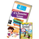 Ata Yayıncılık 4.sınıf 6'lı Fasikül Deneme Sınavı Hikaye Kitabı