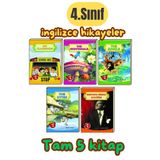 Ata Yayıncılık 4.sınıf Öğrencilerinin Zevkle Okuyacağı Ingilizce 5'li Hikaye Kitabı Seti