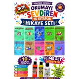 Ata Yayıncılık 4.Sınıf Öğretmen Tavsiyeli Okumayı Sevdiren 80 Sayfa 10 Kitaplık Hikaye Seti (Slime Set Hediyeli)