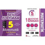 Ata Yayıncılık 5. Sınıf Ben Korkmam Matematik Soru Bankası + 18 Deneme Sınavı