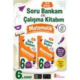 Ata Yayıncılık 6. Sınıf Ata Süper Matematik Soru Bankam + Çalışma Kitabım Seti