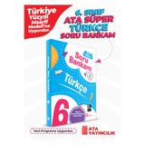 Ata Yayıncılık 6. Sınıf Ata Süper Türkçe Soru Bankam