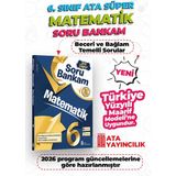 Ata Yayıncılık 6. Sınıf Matematik Ata Süper Soru Bankam Yeni