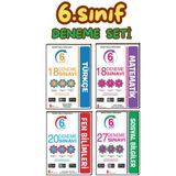 Ata Yayıncılık 6. Sınıf Matematik-türkçe-fen-sosyal Dersi Deneme Sınavı 4kitap
