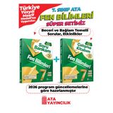 Ata Yayıncılık 7. Sınıf Fen Bilimleri Süper Set Soru Bankam + Çalışma Kitabım Yeni