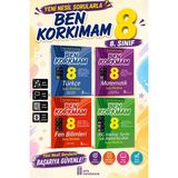 Ata Yayıncılık 8.sınıf Ben Korkmam Türkçe-Matematik-Fen Bilimleri-Tc Inkılap Tarihi Soru Bankası Seti