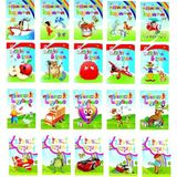 Ata Yayıncılık Ince Boyama - 20 Kitap Komisyon Yazarlı 3 - 5 Yaş Çocuklar İçin Eğlenceli Boyama Seti