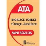 Ata Yayıncılık Mini İngilizce Sözlük 4. Sınıf Öğrencileri İçin Türkçe-İngilizce Kitap