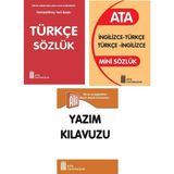 Ata Yayıncılık Mini Türkçe Sözlük- Ingilizce Sözlük -Yazım Kılavuzu