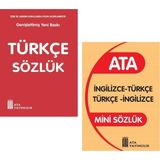 Ata Yayıncılık Mini Türkçe Sözlük- Ingilizce Sözlük