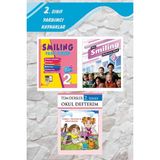 Ata Yayıncılık (Sınıf: 2) Smiling Test Book / New Smiling Reference Book (2'Li Set) / Tüm Dersler Okul Defterim(Spiralli) - Tür
