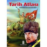 Ata Yayıncılık Tarih Atlası Ciltli Dikkat ve Zeka Geliştirme Kitabı Anonim Yazar 100 Sayfa
