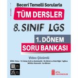 Ata Yayınları 8. Sınıf LGS 1. Dönem Tüm Dersler Soru Bankası
