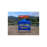 atabay outdoor Gazebo Tente PVC Yan Duvar Seti (1 Kapı Girişli) (Tente ve Üst Kumaş Dahil Değildir)