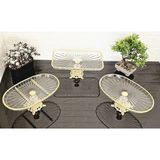 Atabey Home 3 Parça Çeyiz Seti & Sunumluk Gold Servis Tabağı Seti Çizgili & Gold Döküm Ayaklı Set & Servis Seti