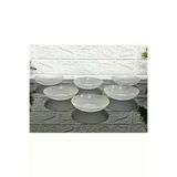 atabey home 6 Kişilik Yuvarlak Damla Çerezlik Gold Detayli Cam Kase 13 Cm(Lütfen Açiklamayi Okuyarak Aliniz) CAMKASEÇEREZLİK6LI