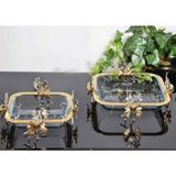 Atabey Home Kelebek Ayaklı Kare Borcam Set