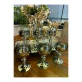 atabey home TİTANYUMBARDAKSERİSİ Bohemia Kristal Titanyum Platin 6'li Meşrubat Bardak Claudia 150 Ml & Kahve Yani Su Bardaği