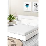 Ataca Tekstil Penye 180x200 Cm Pamuklu Lastikli Çarşaf Beyaz - 180 x 200