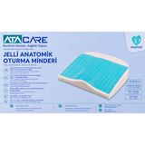 Atacare Jelli Anatomik Oturma Minderi Visko - Beyaz