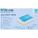 Atacare Jelli Boyun Destek Yastığı 13CM Visko - Siyah