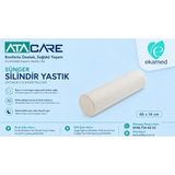 Atacare Silindir Yastık Sünger - Beyaz