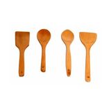 Atadan 4 Lü Ahşap Kaşık-Spatula Seti