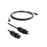 ATAELEKTRONİK 1.5 metre 1,5 Metre Fiber Optik Dijital Ses Kablosu Optical Toslink Audio Ses Sinema Sistemi