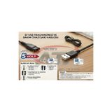 ATAELEKTRONİK 1 METRE 5 Volt Traş makinesi USB ŞARJ ŞARZ KABLO Multigroomer Phili ps OneBlade Serisi Goldmaster, Power tec, April la, Fakir Dingling Kemei & VGR