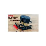 ATAELEKTRONİK 12 Volt Aküler Için Şarj Cihazı Akülü Araba Uyumlu 13.8 Volt Akü Şarj Cihazı 2.5 Amper Adaptör Ledli