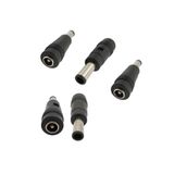 ATAELEKTRONİK 5 Adet Dc 5.5x2.1mm Dişi Dc 6.0x4.4mm Erkek Güç Dönüşüm Kafası Priz Adaptör Jak Dc Soket Konnektör