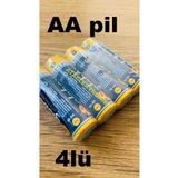 ATAELEKTRONİK Aa Kalem Pil 1.5v 4lü Televizyon Klima Kumanda Pili 4lü Paket