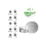 ATAELEKTRONİK Ag1 Lr621 Saat Pili 10'lu Paket Kol Saati Lr621 Düğme Pil 1.5 Volt Lr621 Ag1 Sr621sw 364 Lr60 164