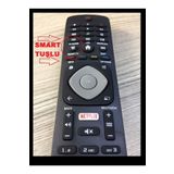 ATAELEKTRONİK Phılıps 32pfs6805/62 Ile Uyumlu Led Tv Kumandası Philips 32pfs 6805 Smart- Netflix Tuşlu