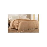 atak by atak home collection 4 Katlı Muslin %100 Pamuk Çift Kişillik Yatak Örtüsü/Pike 240x260 Cm Battal Boy Premium